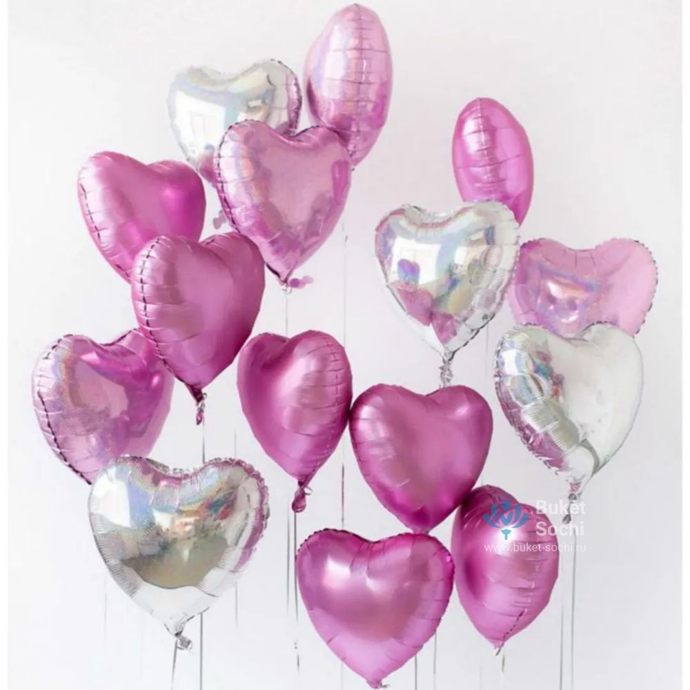 Воздушные шары сердечки. Гелевые шары. Глянцевые шары воздушные. Воздушные шары сердца серебро и розовый. Набор шаров с сердцами серебро.